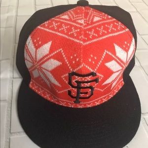 accessories sf giants christmas in july xmas hat 2017 mlb poshmark sf giants christmas